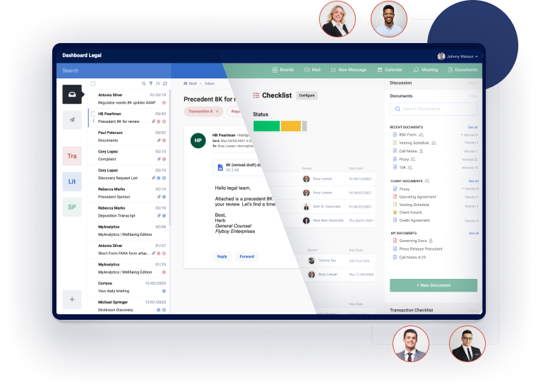 Dashboard Legal Request Info